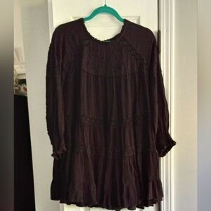 FREE PEOPLE EMROIDERED DRESS